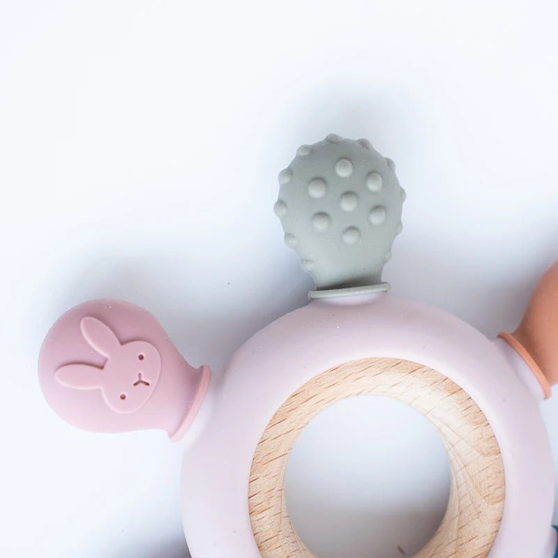 Anneau de dentition - CroqueDoux™ - Mon Univers Éveil Bébé