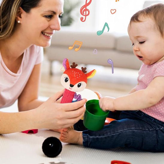 Hochet bébé - Éveil sensoriel Venditer™ - Mon Univers Éveil Bébé