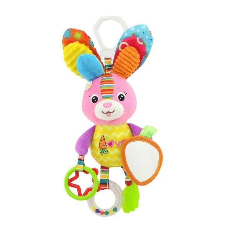 Hochet bébé - Peluche Funsland™ - Mon Univers Éveil Bébé