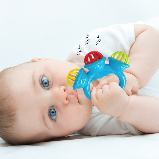 Hochet pour bébé - Cloches Vaguelly™ - Mon Univers Éveil Bébé
