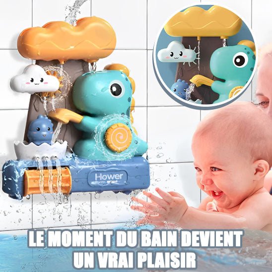 Jouet de bain bébé - Cascade interactif dinosaure™ - Mon Univers Éveil Bébé