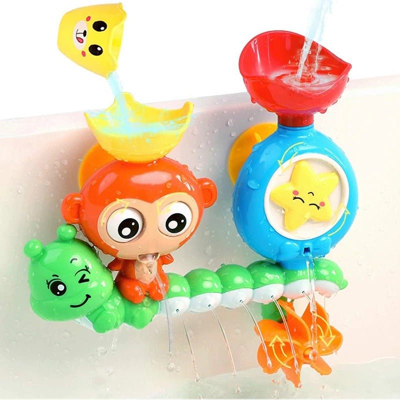 Jouet de bain bébé - Cascade interactif singe™ - Mon Univers Éveil Bébé