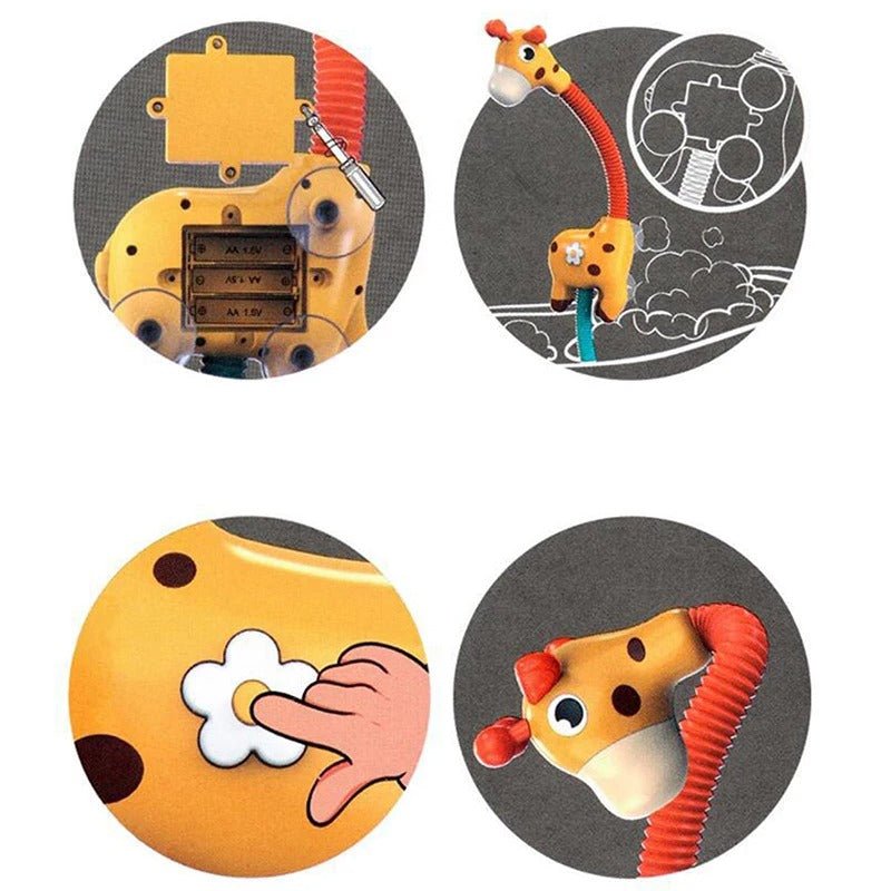 Jouet de bain bébé - Douchette girafe™ - Mon Univers Éveil Bébé