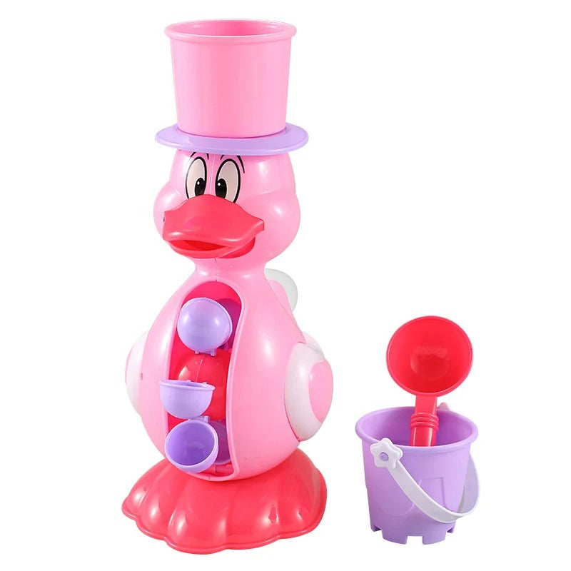 Jouet de bain bébé - Roue à eau interactive™ Vaguelly