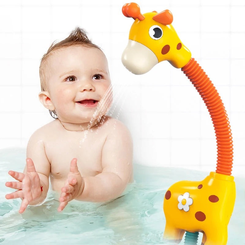 Jouet de bain bébé - Douchette girafe™