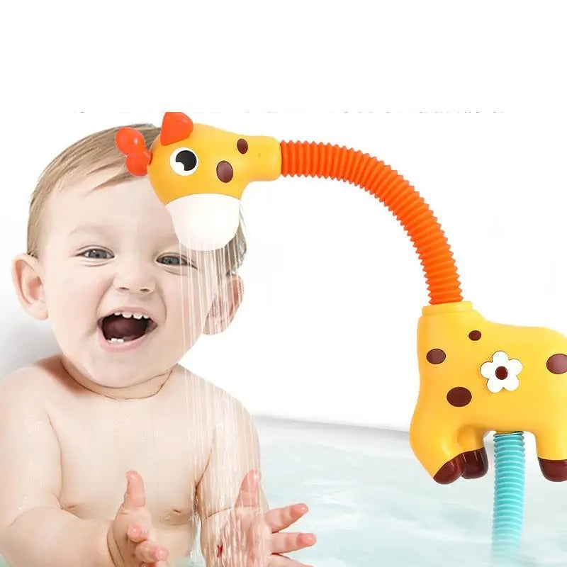 Jouet de bain bébé - Douchette girafe™