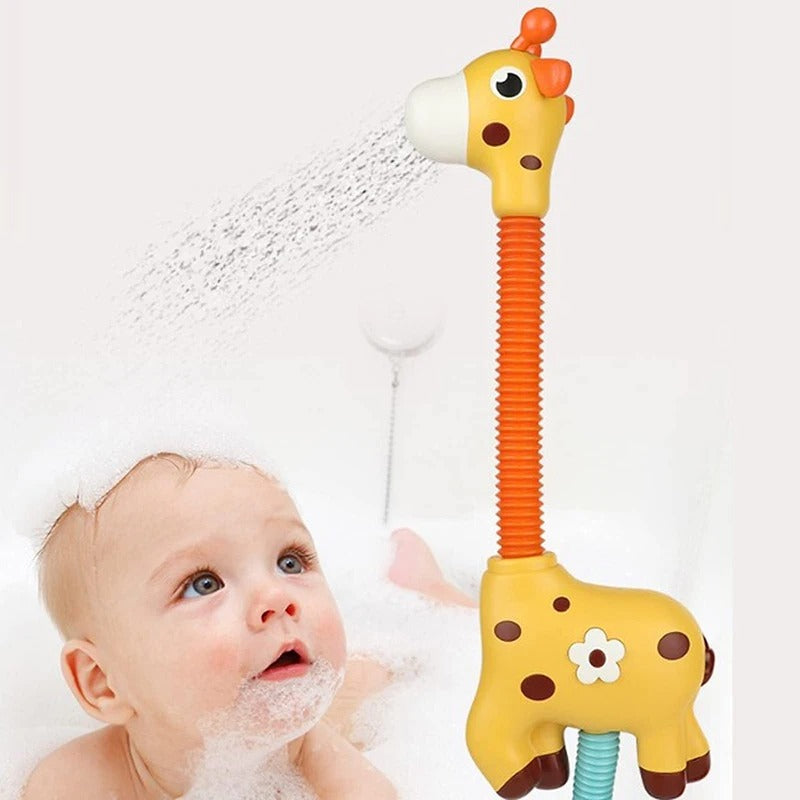 Jouet de bain bébé - Douchette girafe™