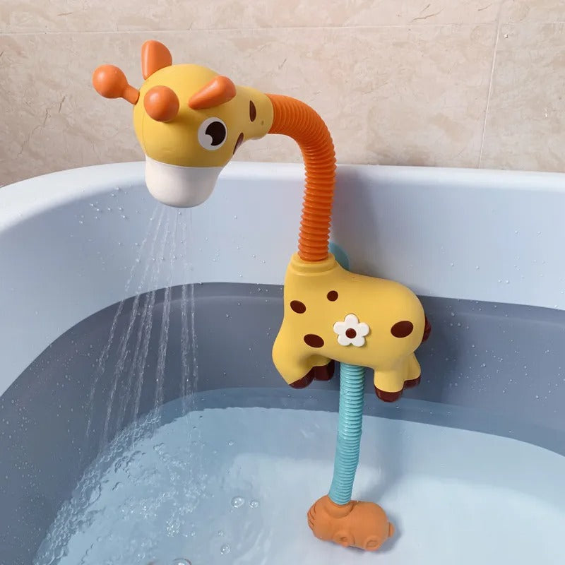 Jouet de bain bébé - Douchette girafe™