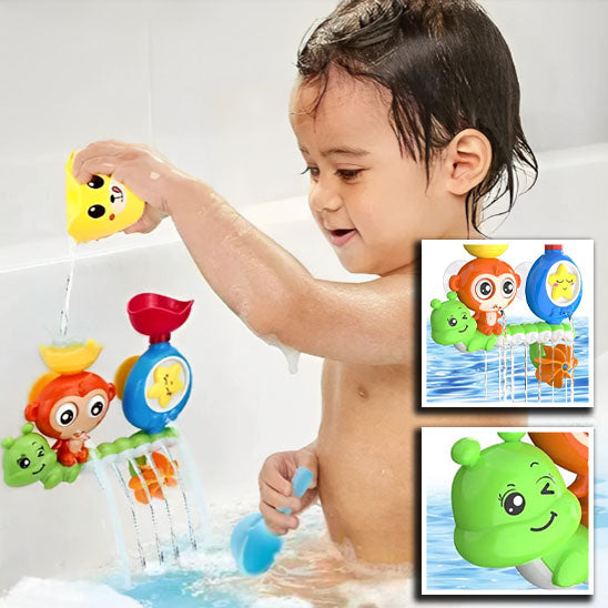 Jouet de bain bébé - Cascade interactif singe™