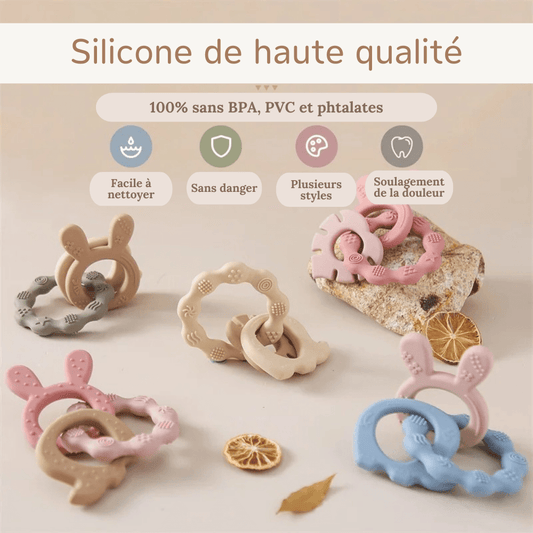 Anneau de dentition - Babybloom™ - Mon Univers Éveil Bébé