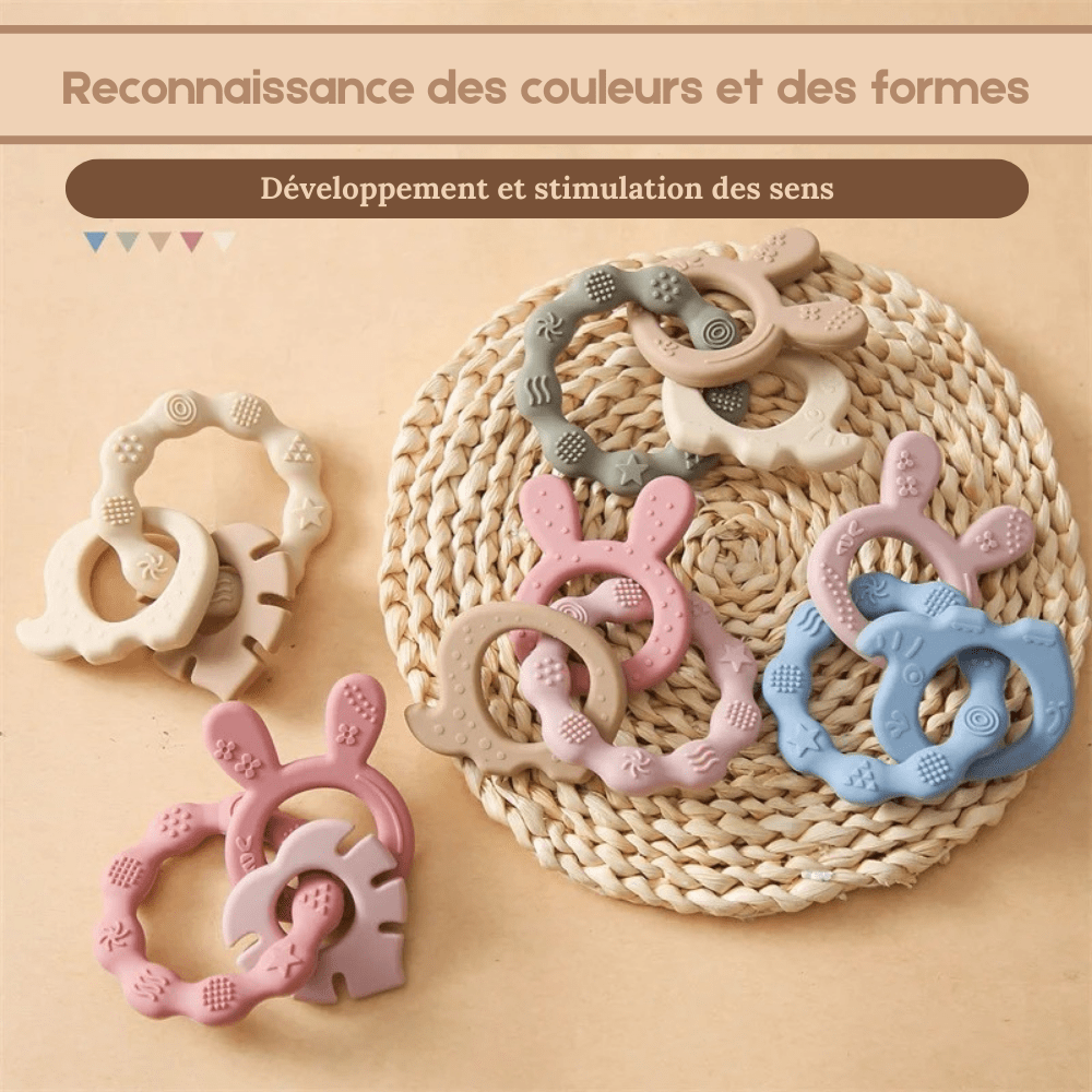 Anneau de dentition - Babybloom™ - Mon Univers Éveil Bébé