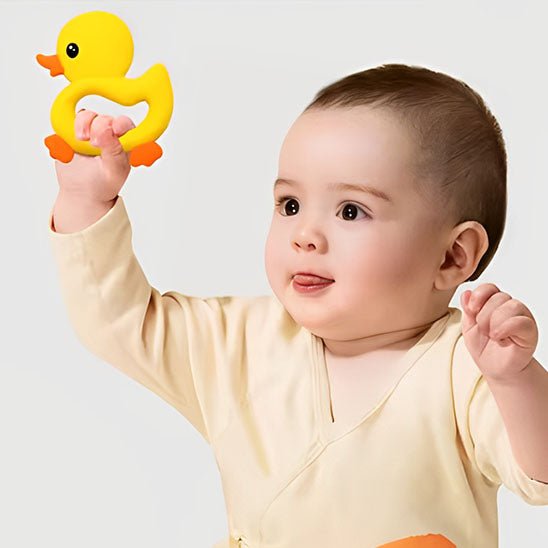 Anneau de dentition - Canard Mignon™ - Mon Univers Éveil Bébé