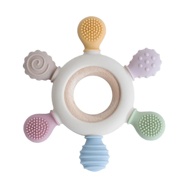 Anneau de dentition - CroqueDoux™ - Mon Univers Éveil Bébé