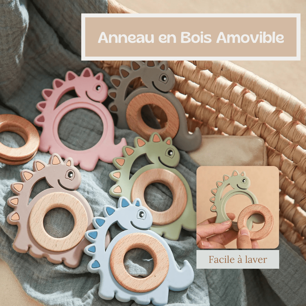 Anneau de dentition - DentiDino™ - Mon Univers Éveil Bébé