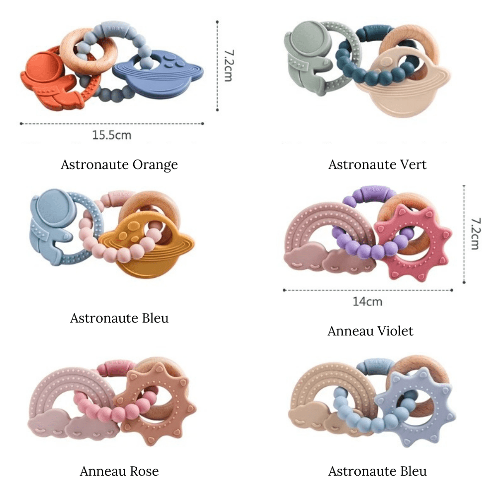 Anneau de dentition - Galaxie™ - Mon Univers Éveil Bébé