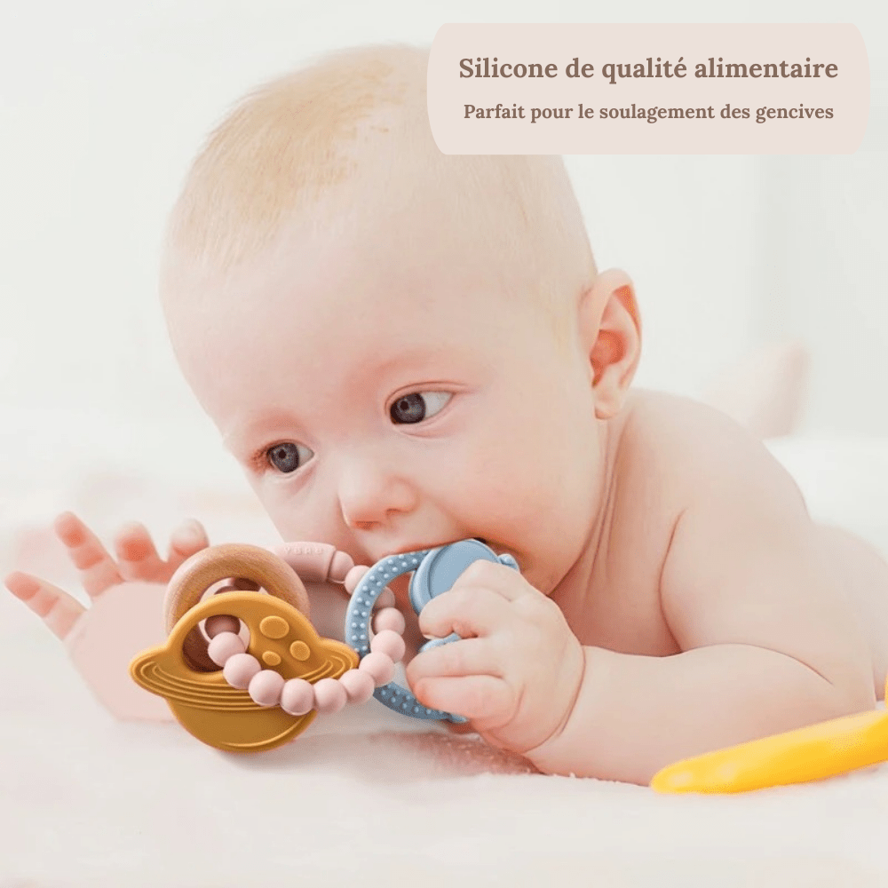 Anneau de dentition - Galaxie™ - Mon Univers Éveil Bébé