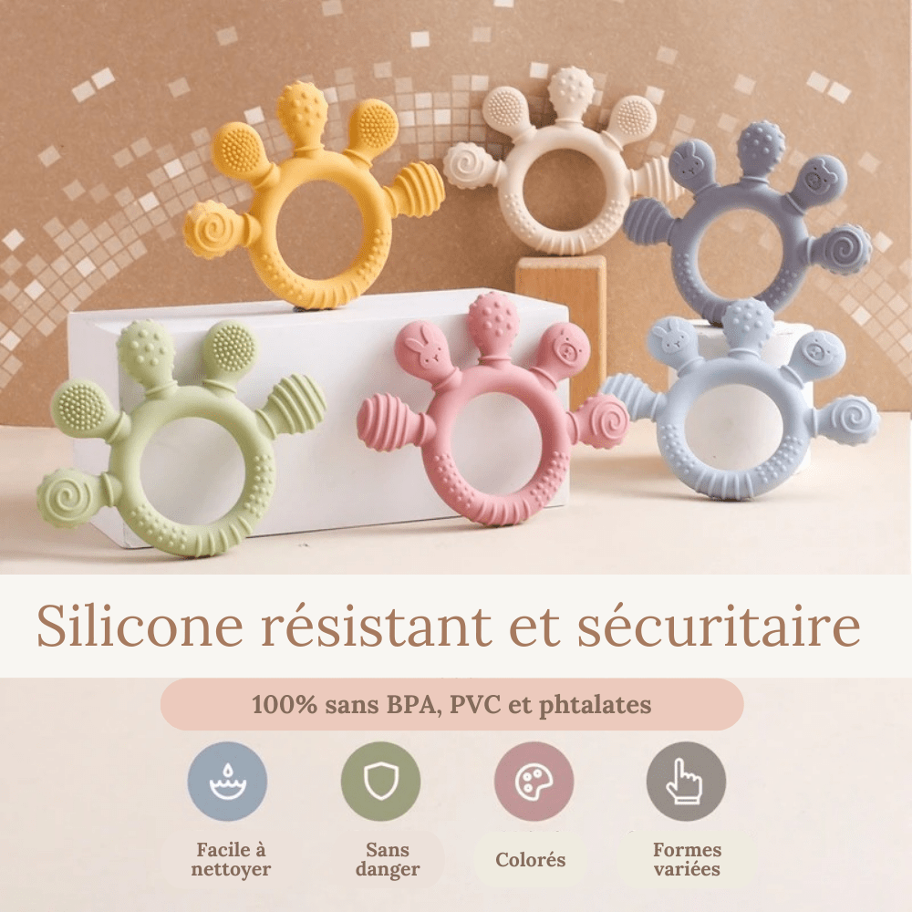 Anneau de dentition - SafeCircle™ - Mon Univers Éveil Bébé