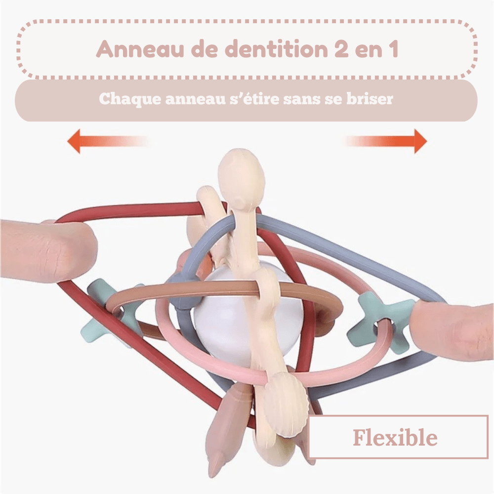 Anneau de dentition - ZOUMI™ - Mon Univers Éveil Bébé