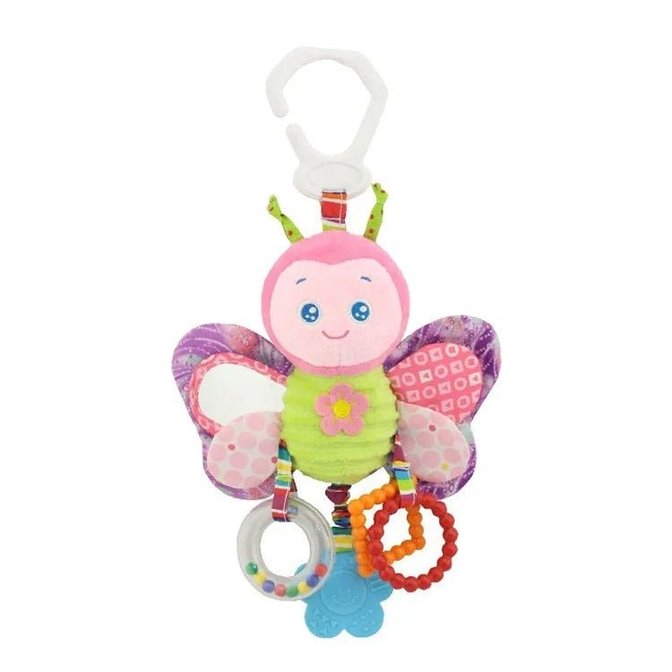 Hochet bébé - Peluche Funsland™ - Mon Univers Éveil Bébé