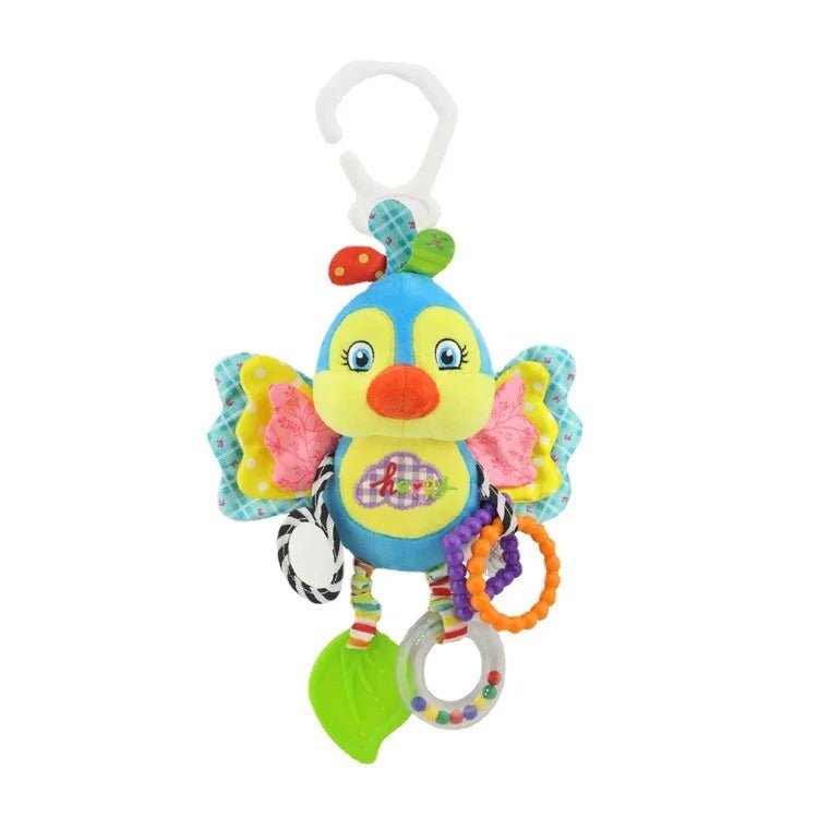 Hochet bébé - Peluche Funsland™ - Mon Univers Éveil Bébé