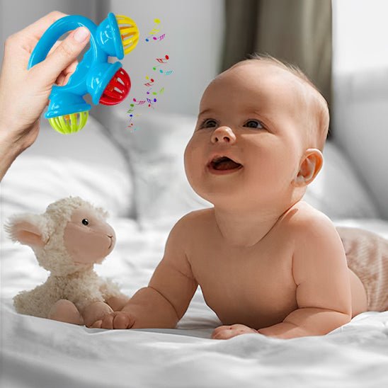 Hochet pour bébé - Cloches Vaguelly™ - Mon Univers Éveil Bébé