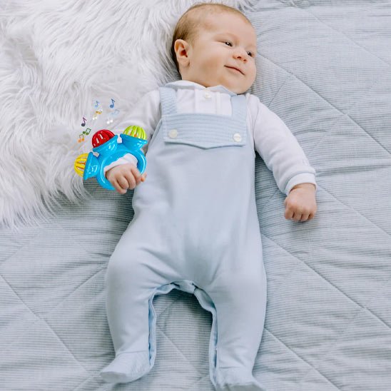 Hochet pour bébé - Cloches Vaguelly™ - Mon Univers Éveil Bébé