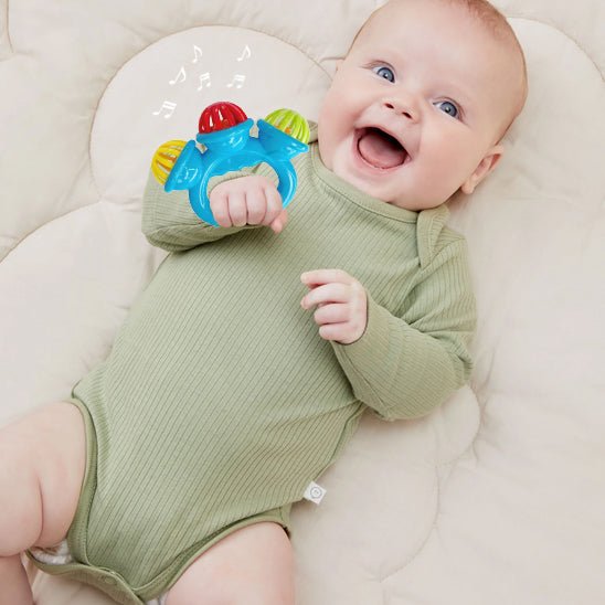 Hochet pour bébé - Cloches Vaguelly™ - Mon Univers Éveil Bébé
