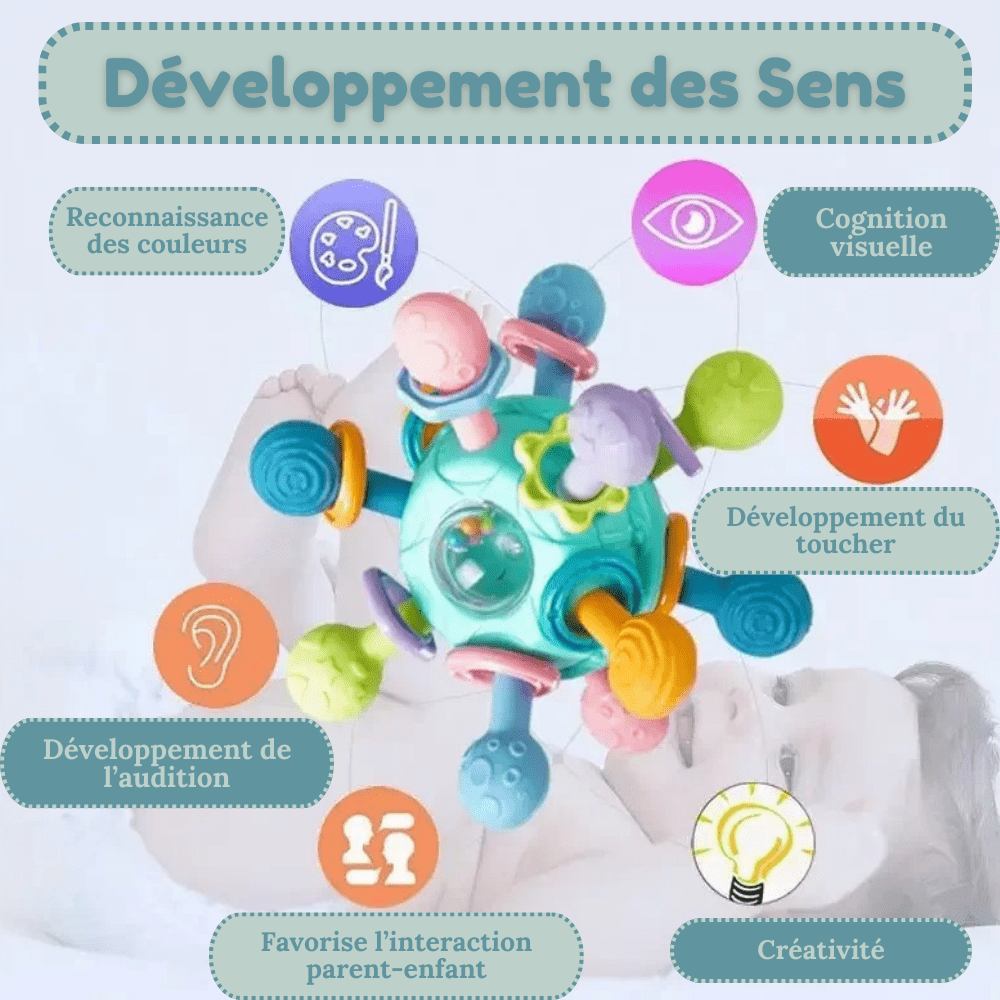 Jeu Bebe - Balle de dentition™ - Mon Univers Éveil Bébé