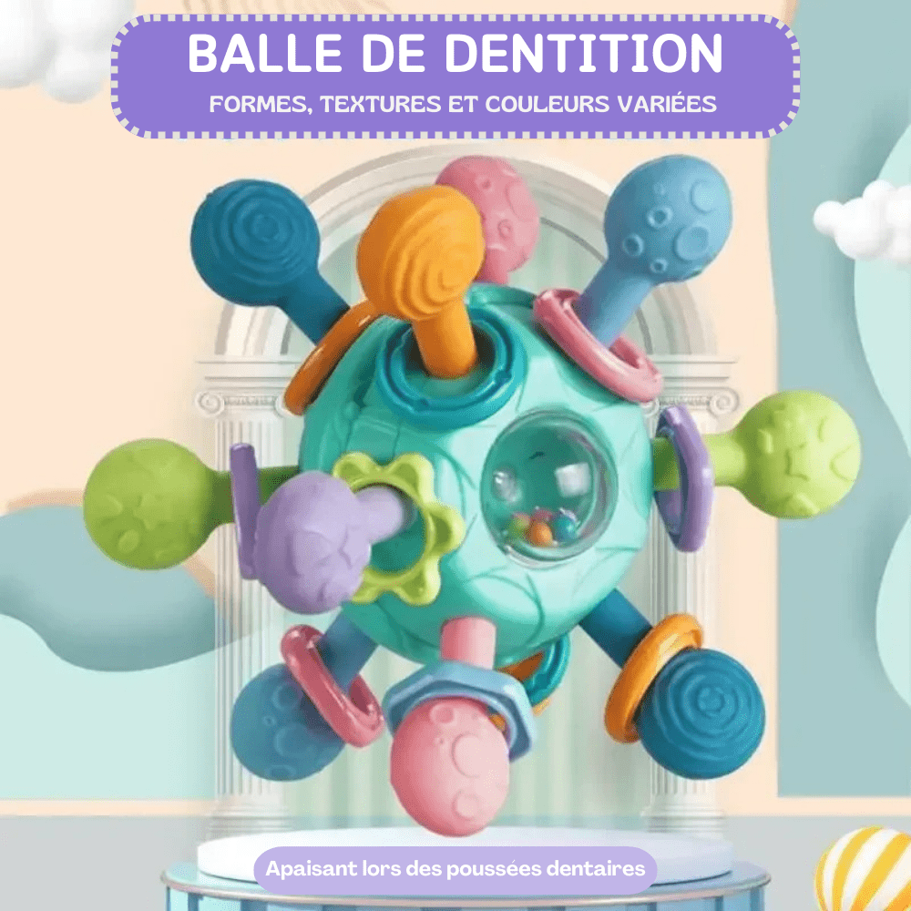 Jeu Bebe - Balle de dentition™ - Mon Univers Éveil Bébé