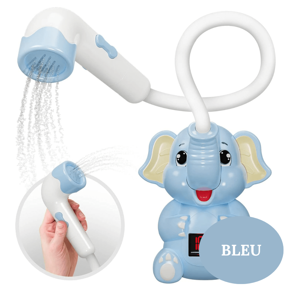 Jouet de bain bébé - Douchette éléphant thermo™ - Mon Univers Éveil Bébé
