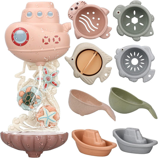 Jouet de bain bébé - Ensemble Sous - marin™ - Mon Univers Éveil Bébé
