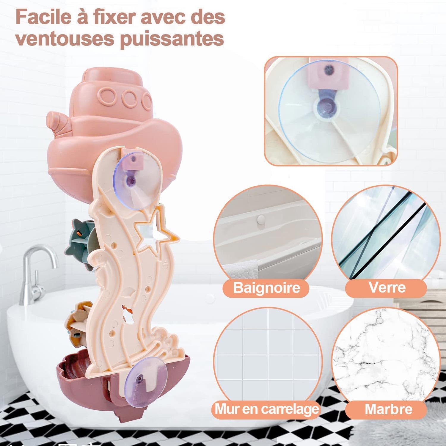 Jouet de bain bébé - Ensemble Sous - marin™ - Mon Univers Éveil Bébé