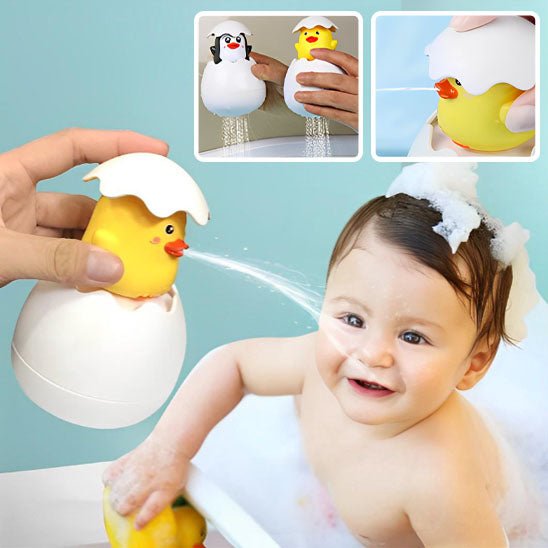 Jouet de bain bébé - Œuf de bain magique™ - Mon Univers Éveil Bébé