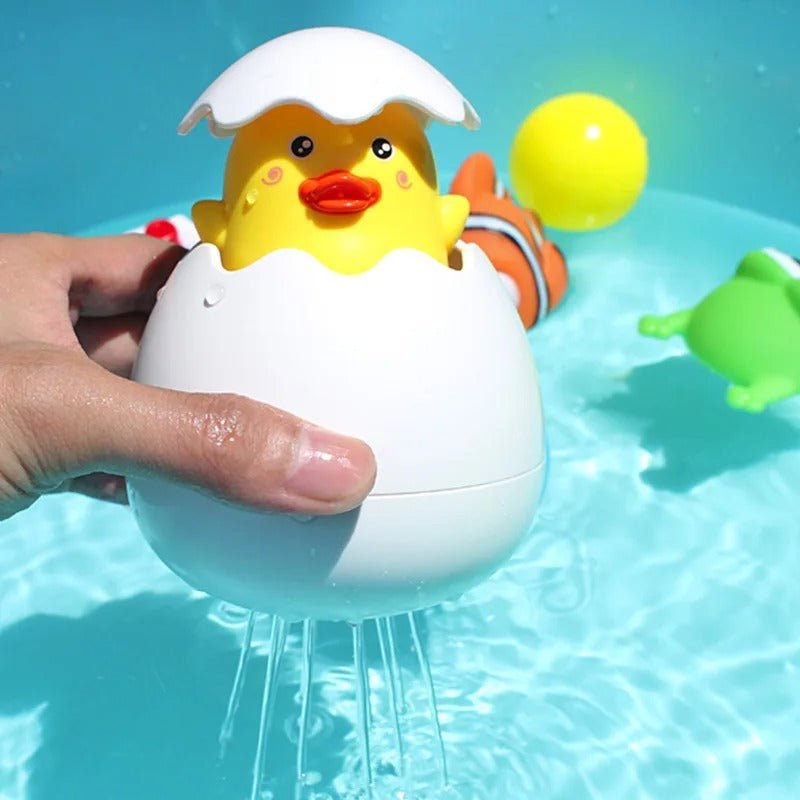 Jouet de bain bébé - Œuf de bain magique™ - Mon Univers Éveil Bébé