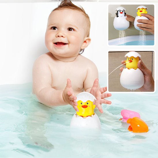 Jouet de bain bébé - Œuf de bain magique™ - Mon Univers Éveil Bébé