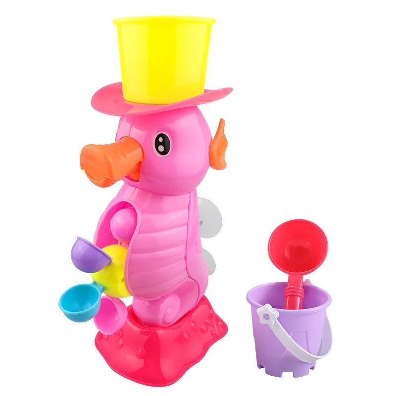 Jouet de bain bébé - Roue à eau interactive™ Vaguelly - Mon Univers Éveil Bébé