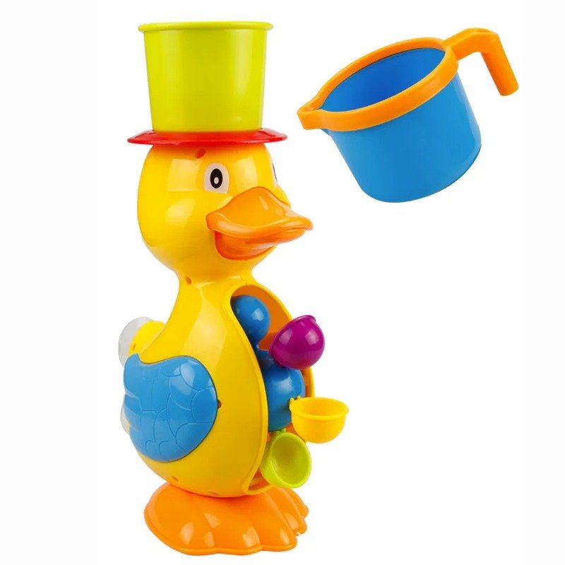 Jouet de bain bébé - Roue à eau interactive™ Vaguelly - Mon Univers Éveil Bébé