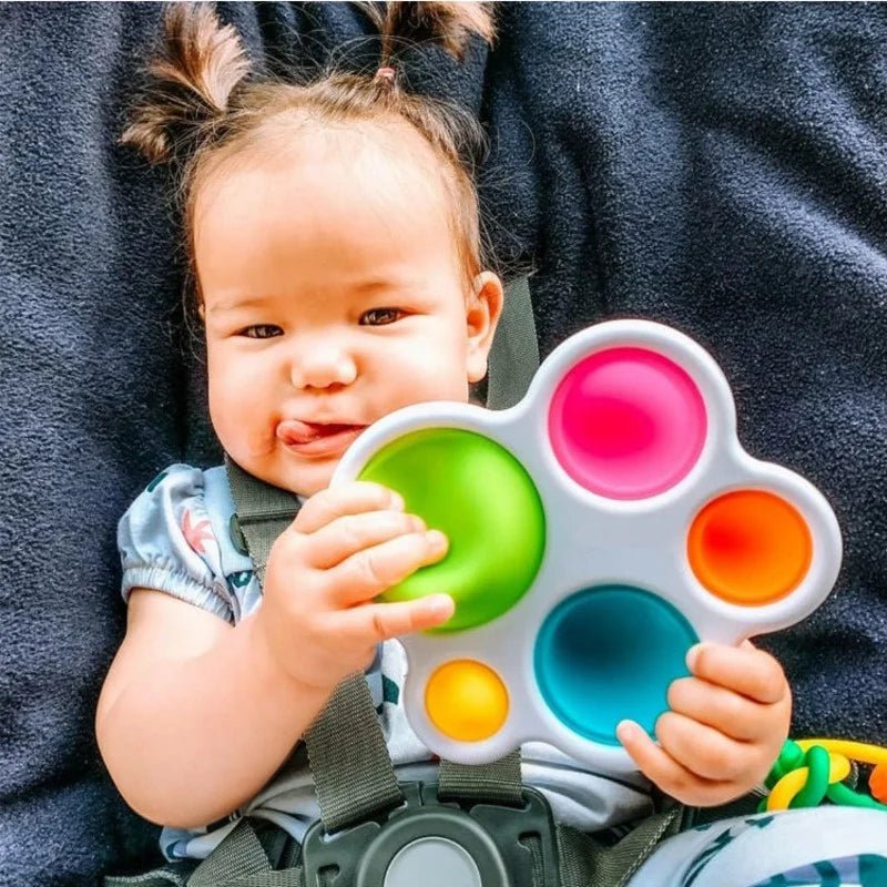 Jouet d'Éveil - PuzzleBoard™ - Blanc - Mon Univers Éveil Bébé