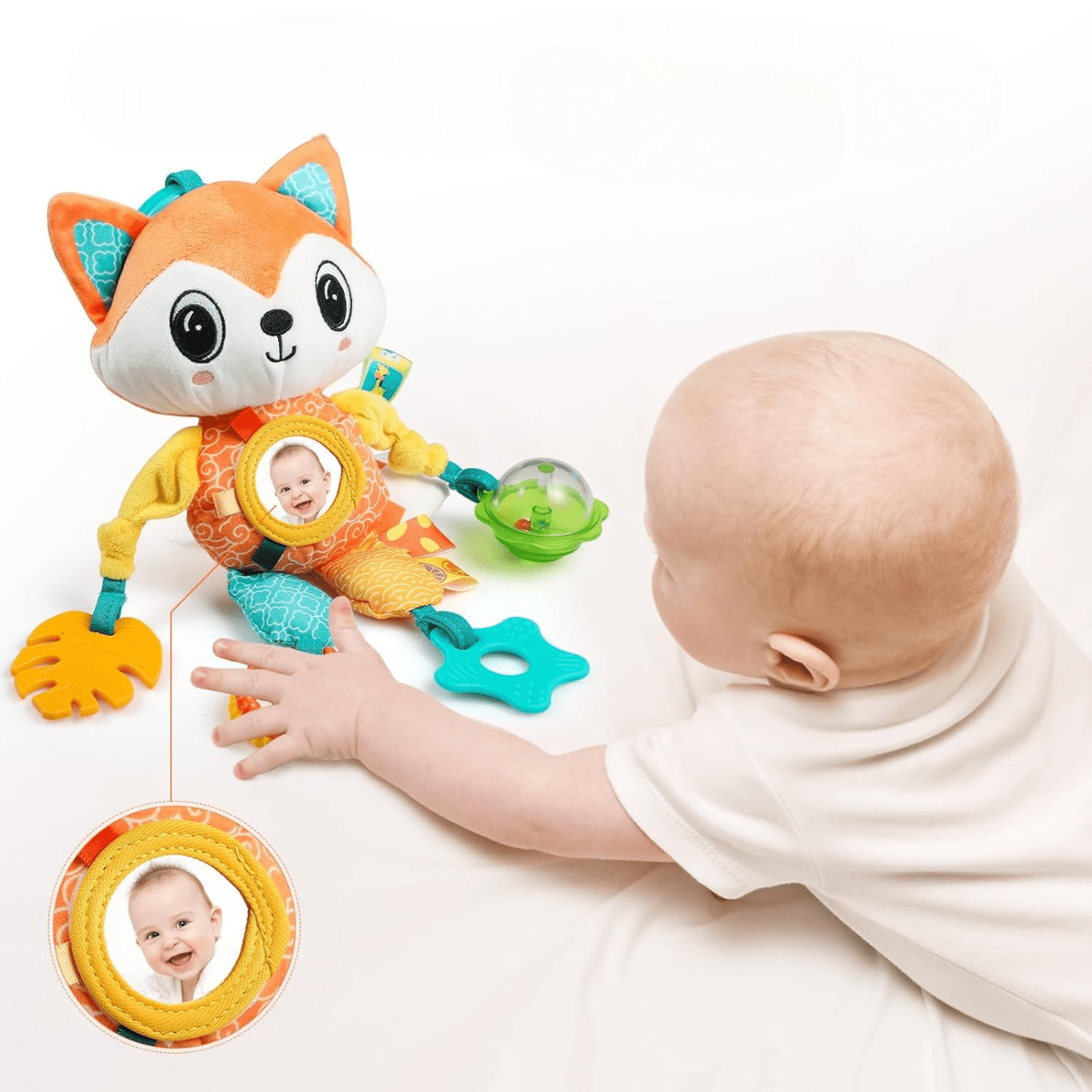 Jouet d'Éveil - SoftHangingToy™ - Renard - Mon Univers Éveil Bébé