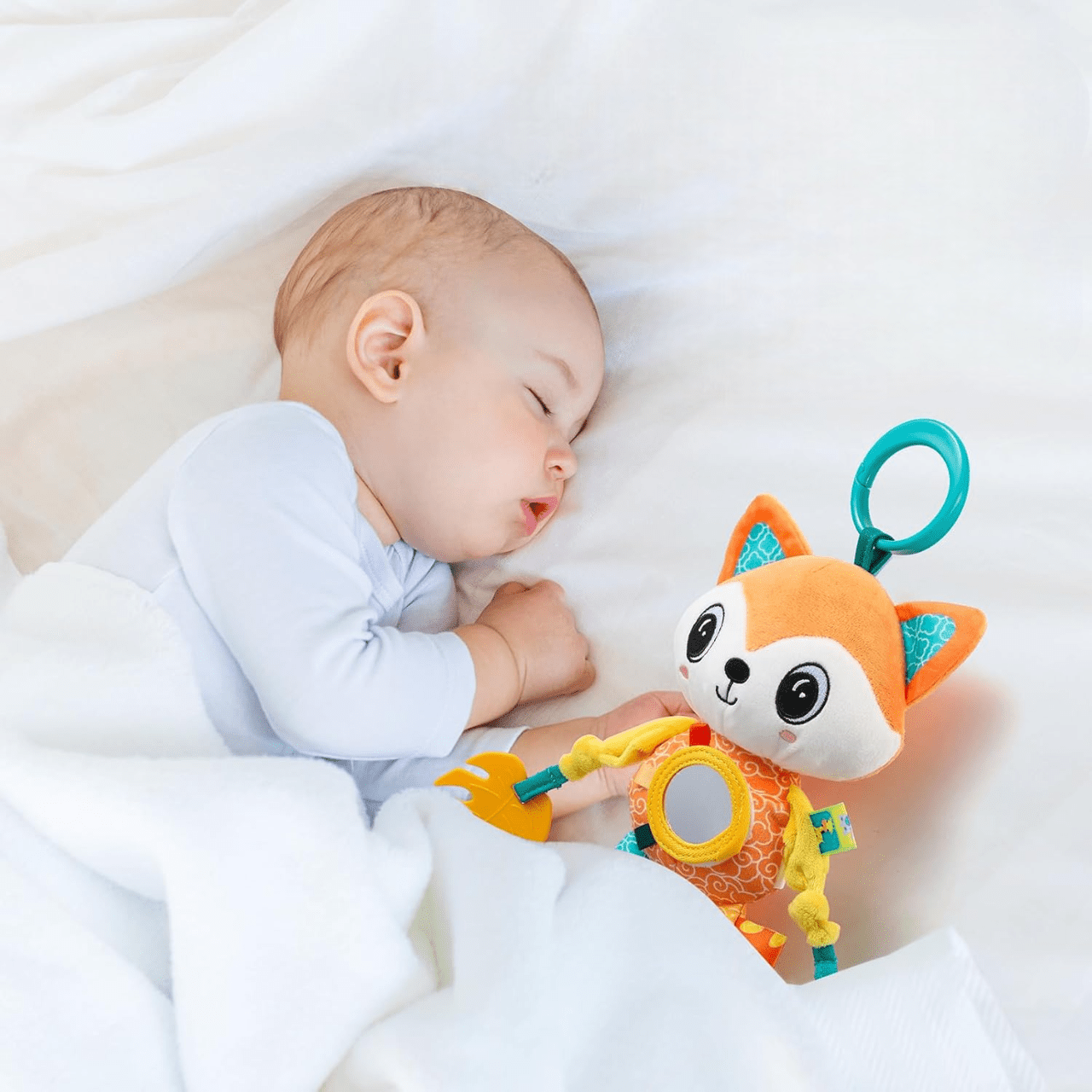 Jouet d'Éveil - SoftHangingToy™ - Renard - Mon Univers Éveil Bébé