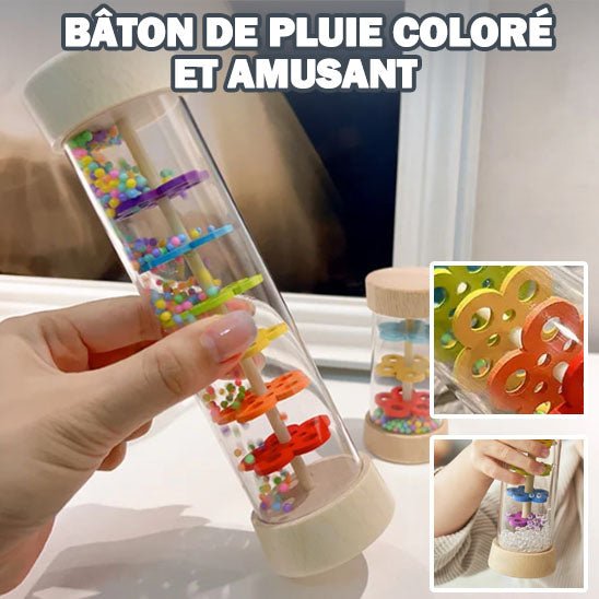 Jouet eveil bebe - Baton pluie bébé™ - Mon Univers Éveil Bébé