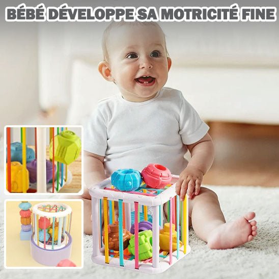 Jouet eveil bebe - jouet sensoriel Montessori™ - Mon Univers Éveil Bébé