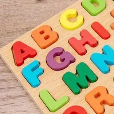 Puzzle en Bois - MontessoriToys™ - Alphabet - Mon Univers Éveil Bébé