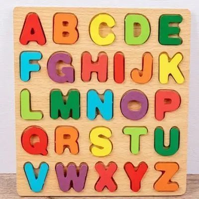 Puzzle en Bois - MontessoriToys™ - Alphabet - Mon Univers Éveil Bébé