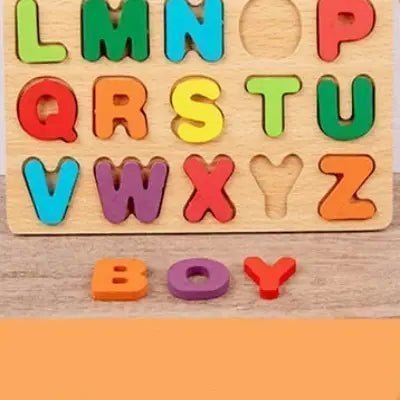 Puzzle en Bois - MontessoriToys™ - Alphabet - Mon Univers Éveil Bébé