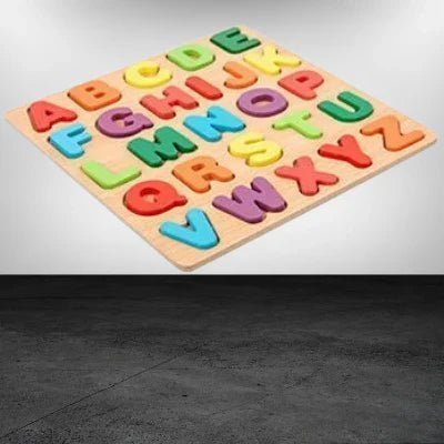 Puzzle en Bois - MontessoriToys™ - Alphabet - Mon Univers Éveil Bébé