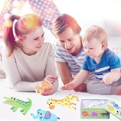 Puzzle Montessori - BabyPuzzle™ - Sauvage - Mon Univers Éveil Bébé