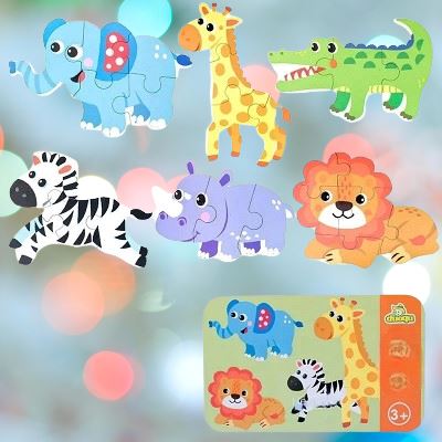 Puzzle Montessori - BabyPuzzle™ - Sauvage - Mon Univers Éveil Bébé